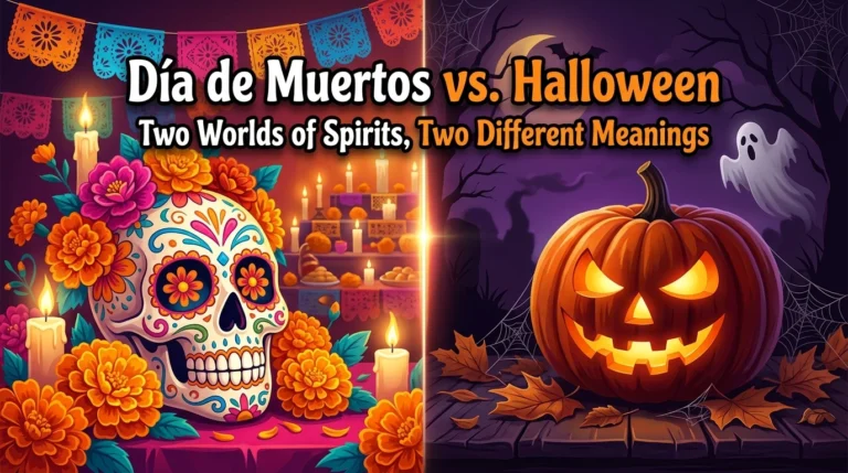 Día de Muertos vs. Halloween: Two Worlds of Spirits, Two Different Meanings